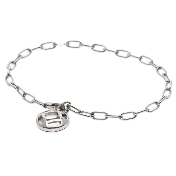 CARTIER White Gold Charm Bracelet - Picture 1 of 9